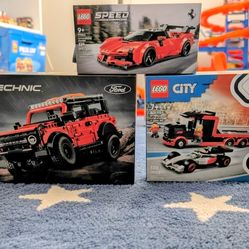 New unopened 3  matching Lego sets $100