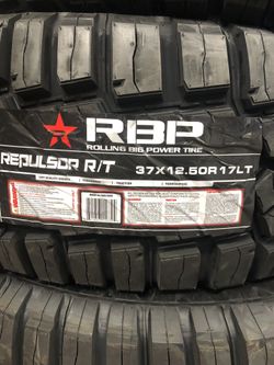 Brand New Tires (1) RBP Repulsor R/T (37x12.50R17LT) (Single) ($239)