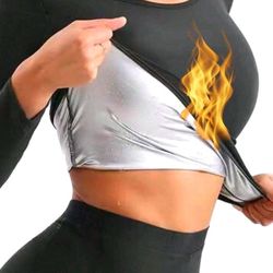 Long Sleeve Sauna Jacket Sweat Top