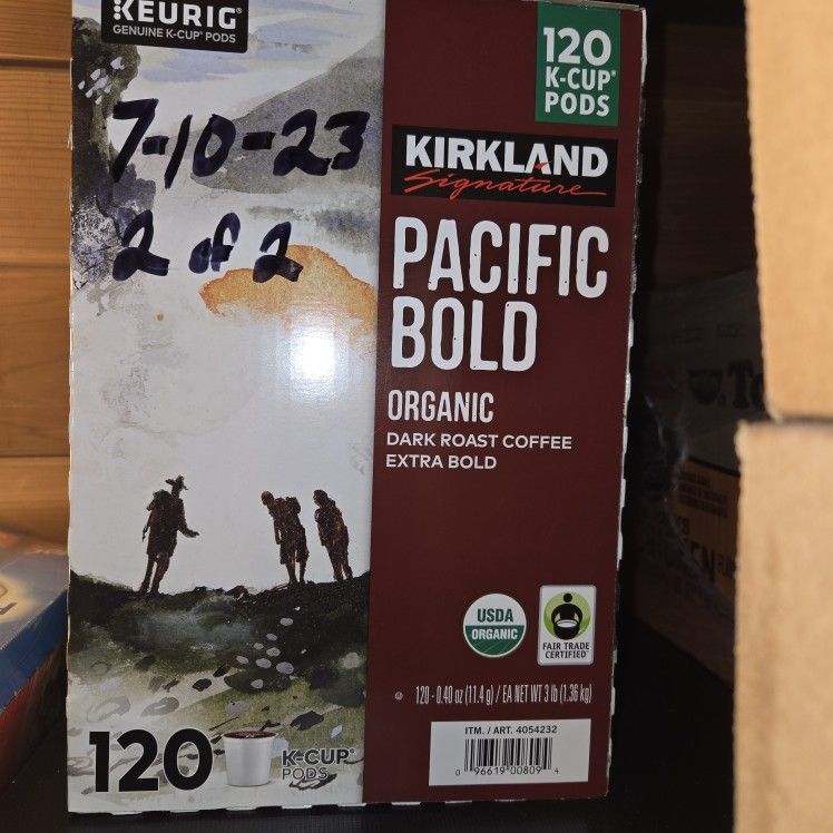 Unopened K-Cup Boxes 