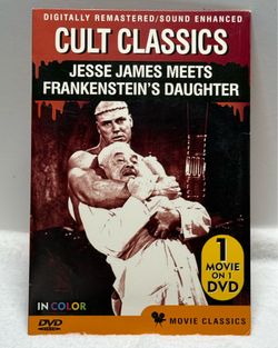 Jesse James Meets Frankenstein’s Daughter DVD 1966 Cult Classics Horror Western