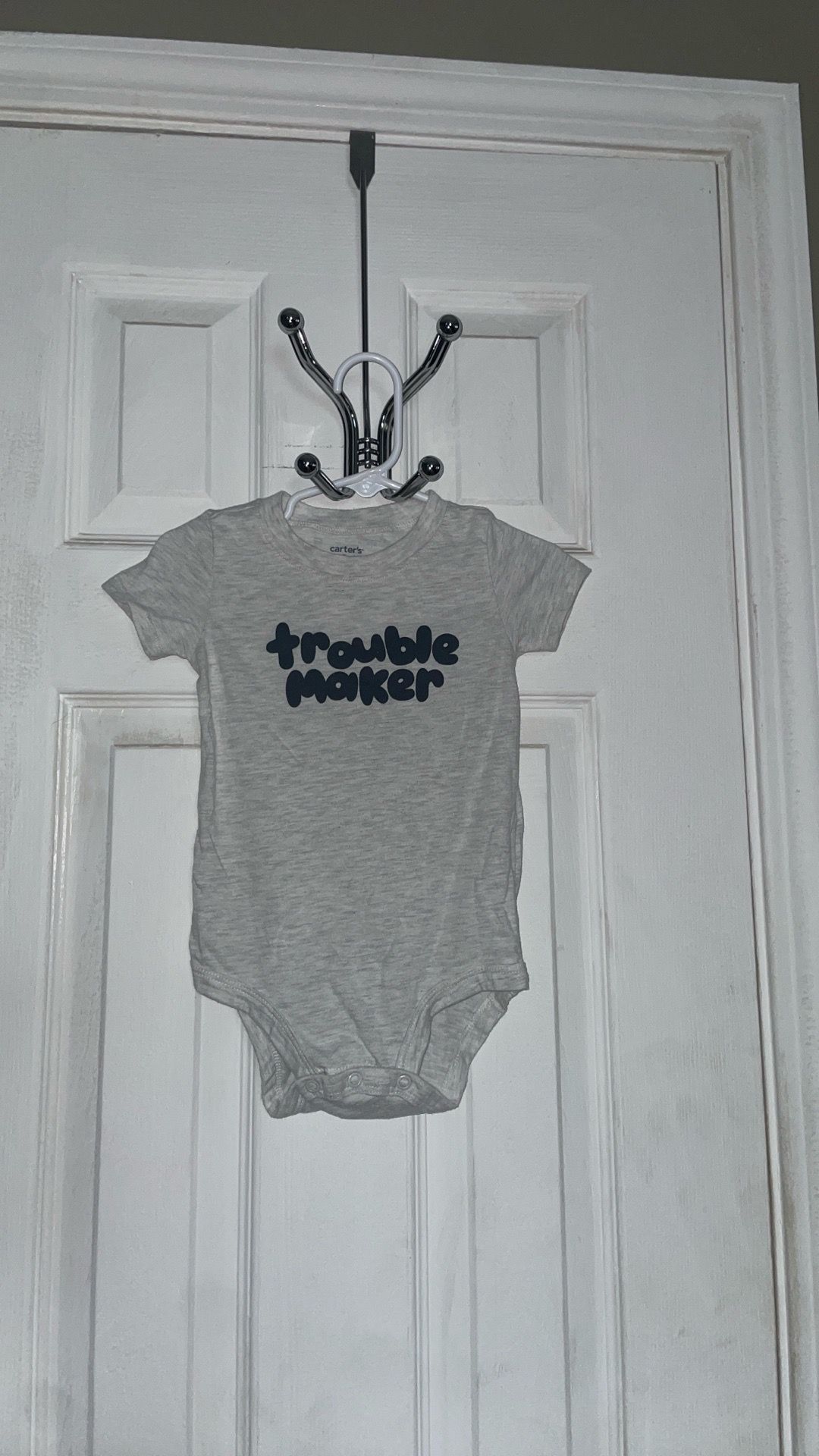 Carters baby boy trouble maker onesie