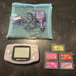 Nintendo Gameboy Advance -Glacier 
