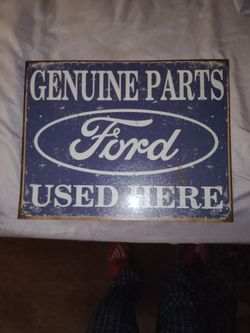 Ford Metal Poster