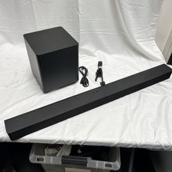 VIZIO - 5.1-Channel V-Series Soundbar w/ Subwoofer - V51-H6