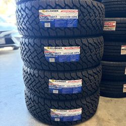 285/70/17 (4 New Tires ) Installed and balanced