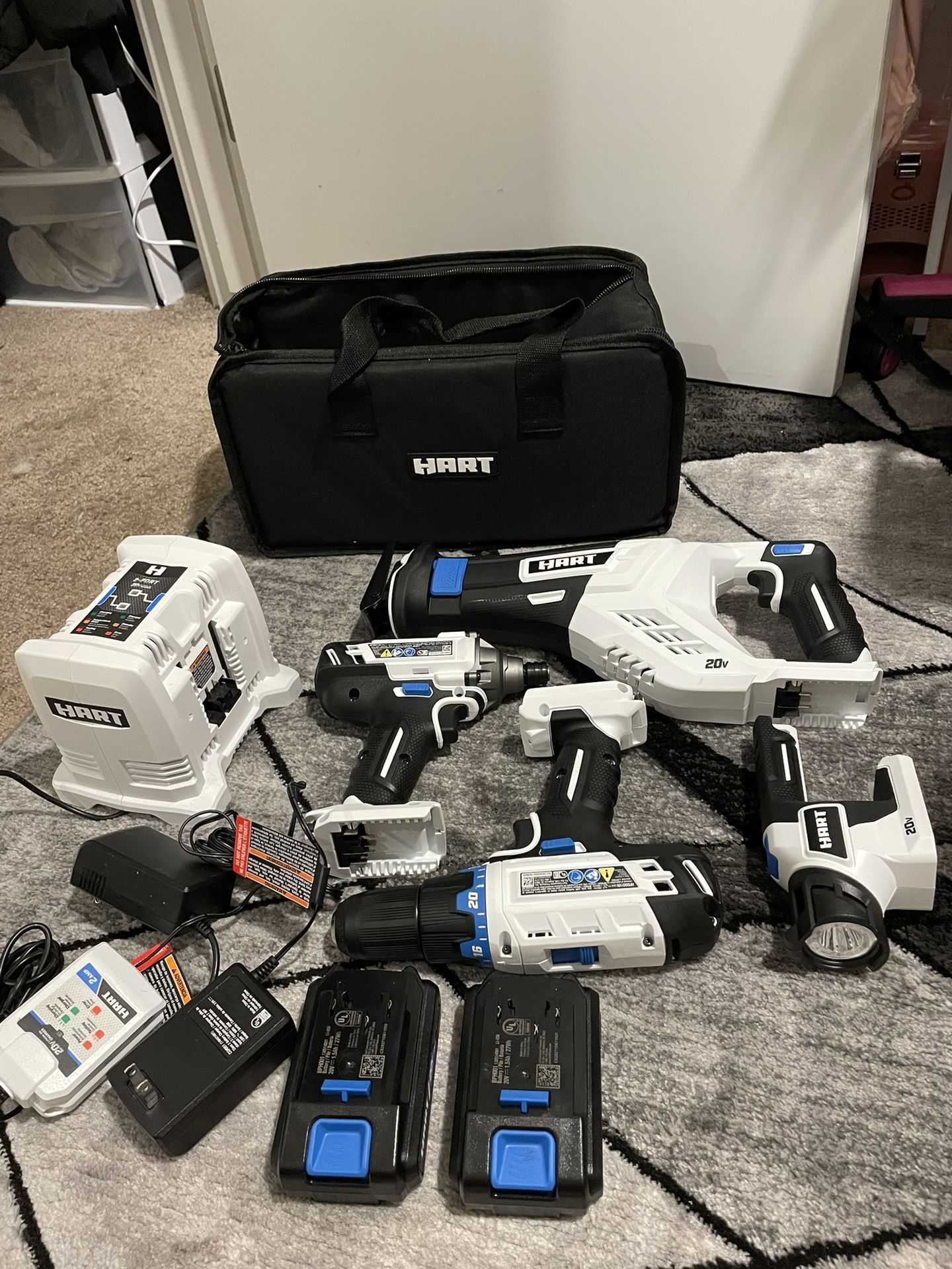 Hart Tools + Duel Charger