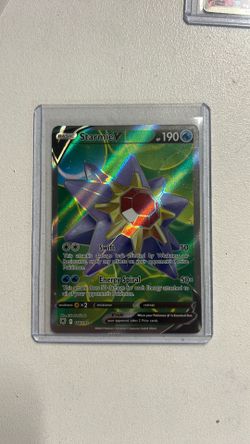 Pokemon Starmie V (Full Art) #166/189