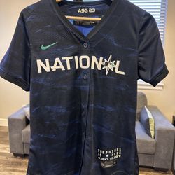 National League Nike 2023 Royal MLB All-Star Game Limited Jersey (Small)