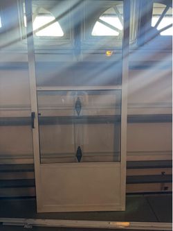 Front screen door