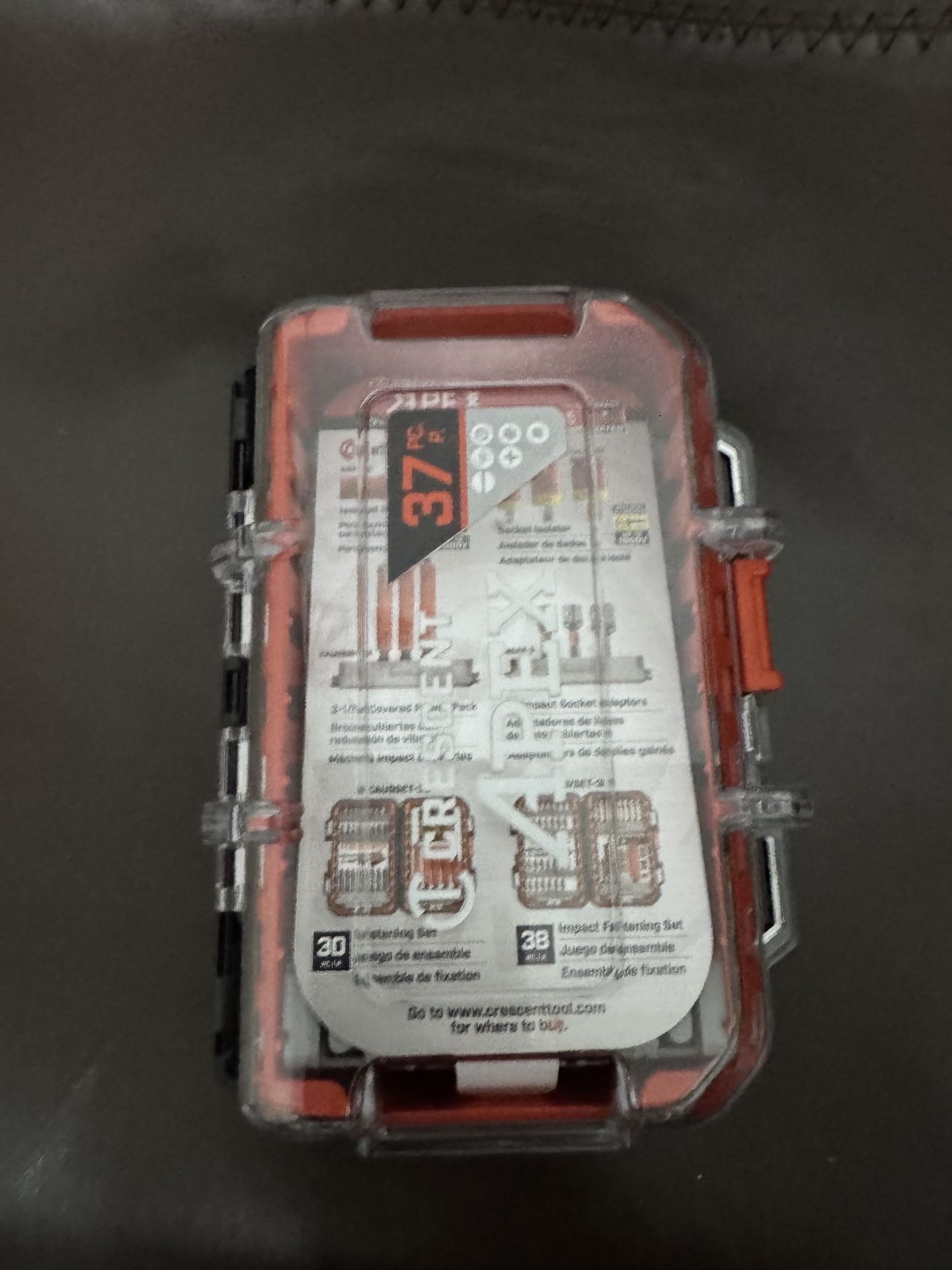 Crescent U-GUARD Impact Driver Bit Set 37 -Piece