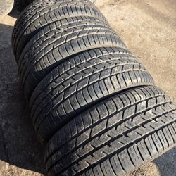 4 tires 225/45/18 Bridgestone potenza 
