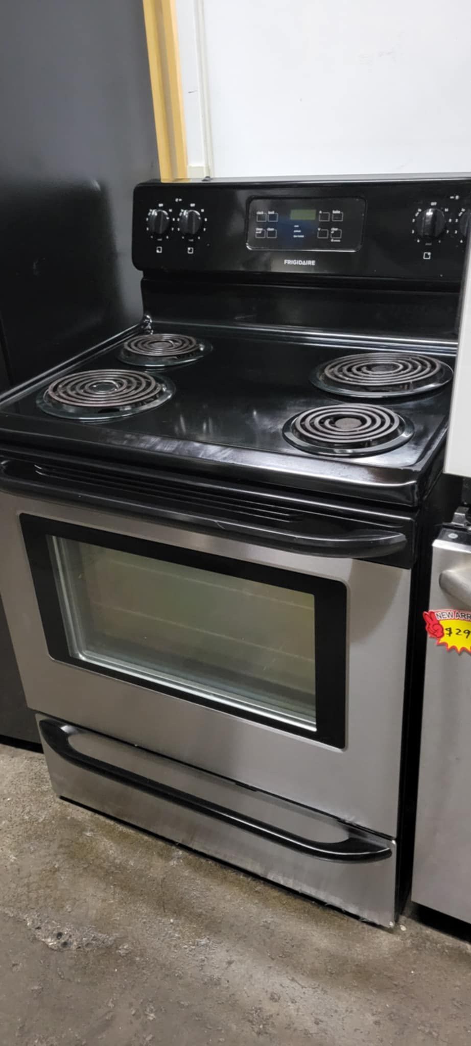 Stainless steel Frigidaire stove 
