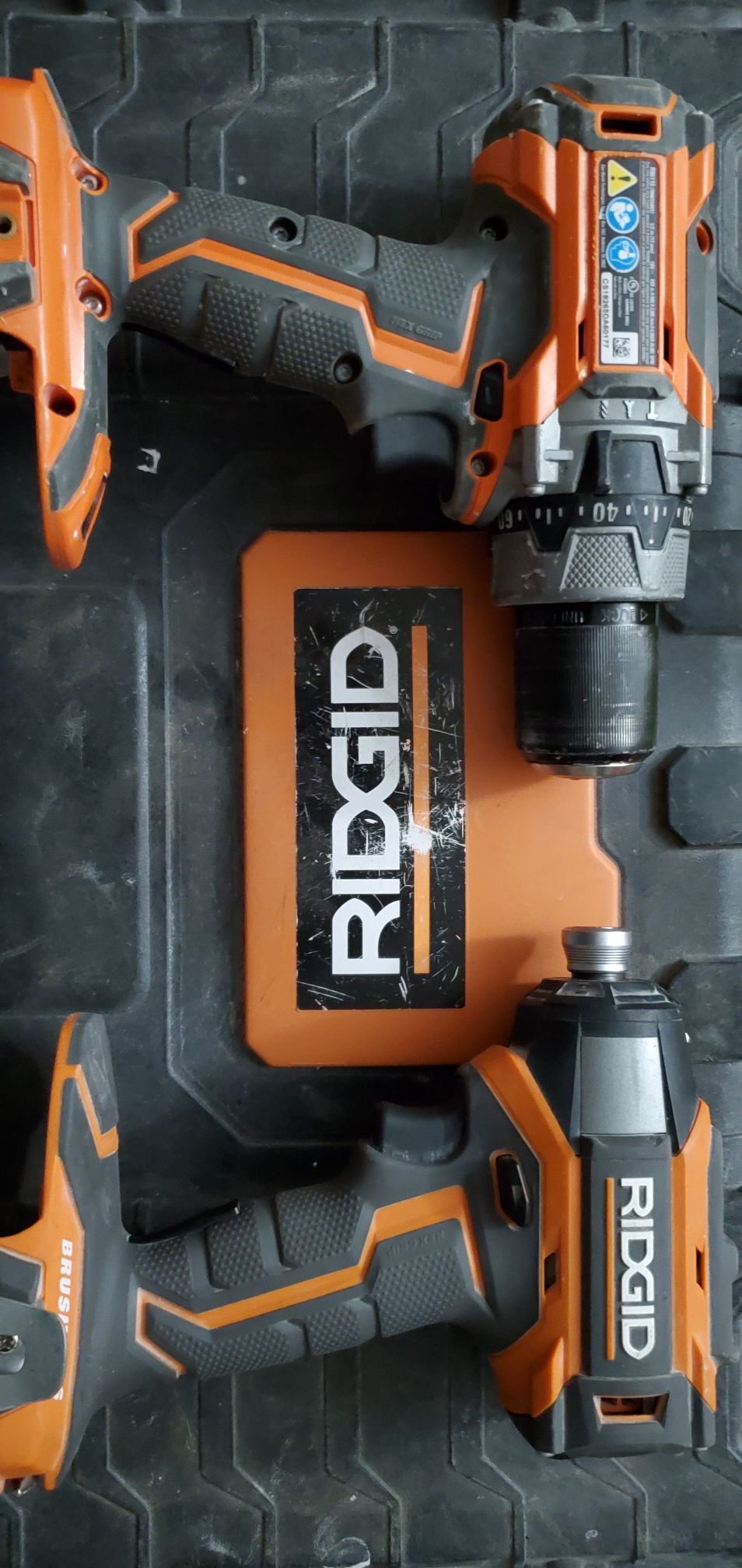 Ridgid gen 5 brushless drill set