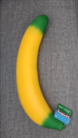 New Authetic Large Squeeezy Squishy Banana