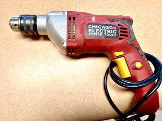 Chicago Electric 1/2" Corded Hammer Drill