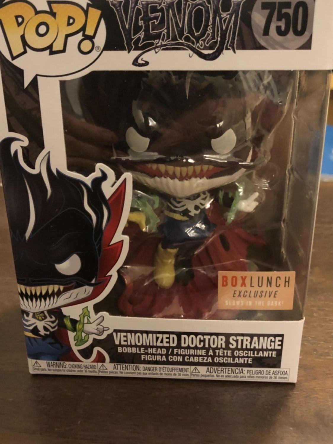 Venomized GITD Dr. Strange #750 Funko Pop