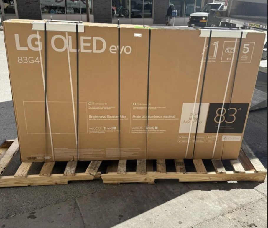 83 “ INCH LG SMART 4K EVO OLED HDR MLA 5 Year Warranty 83G4 G4 TV