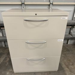 3 Drawer Lateral File Cabinet 30” Wide 