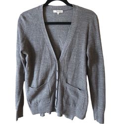 Madewell Elegant Grey Women's Cardigan size small