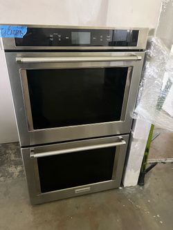 Kitchenaid 30” built in double oven 2025