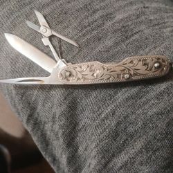 Sterling  Silver Pocket Knife / Pendant 