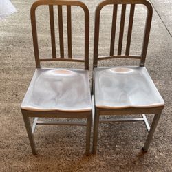 Aluminum chairs