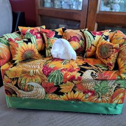 Fall/Thanksgiving Handmade Tissue Box 