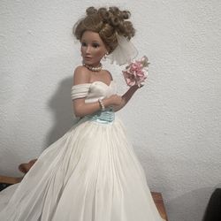 Ashton Drake Wedding Porcelain Bride Doll