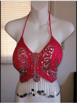 Beaded Samba Belly Dance Costume