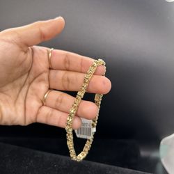 14K Nugget Bracelet