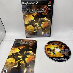 Shadow The Hedgehog (Playstation 2, 2005) PS2 Black Label CIB Tested Authentic