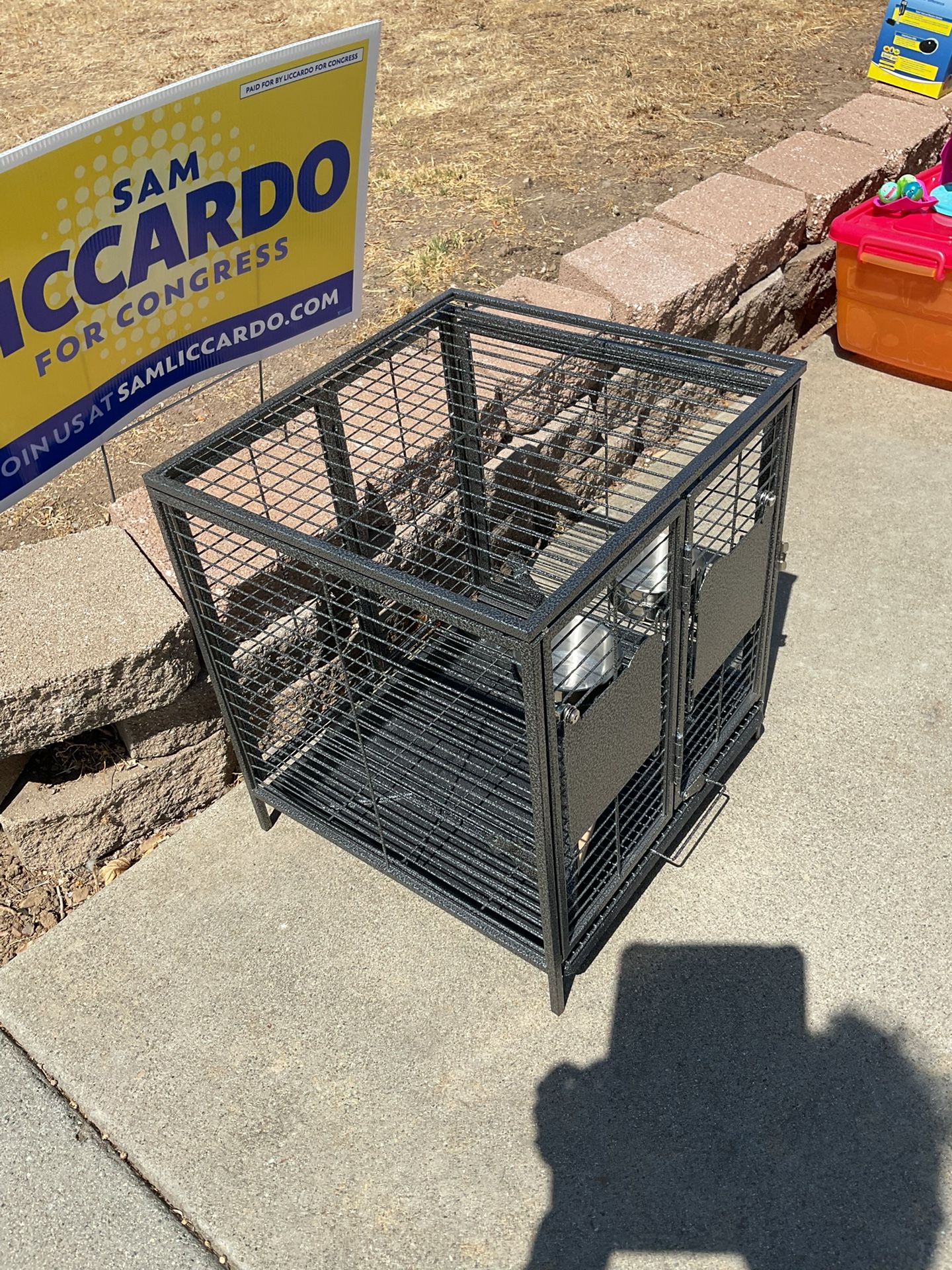 Bird Cage Iron Rod 53” Assembled New