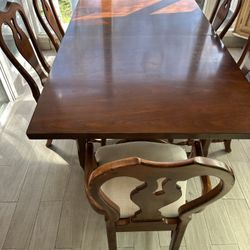 Cherry Dining Room Table