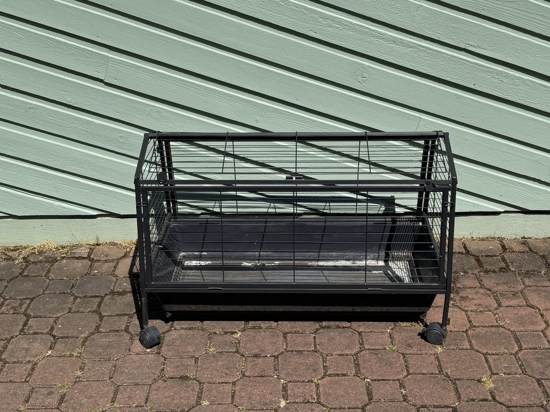 Small Animal Cage on Wheels- Baby Chicken/ Bunnies