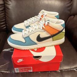 Nike Dunk Mid Pale Ivory Size 11