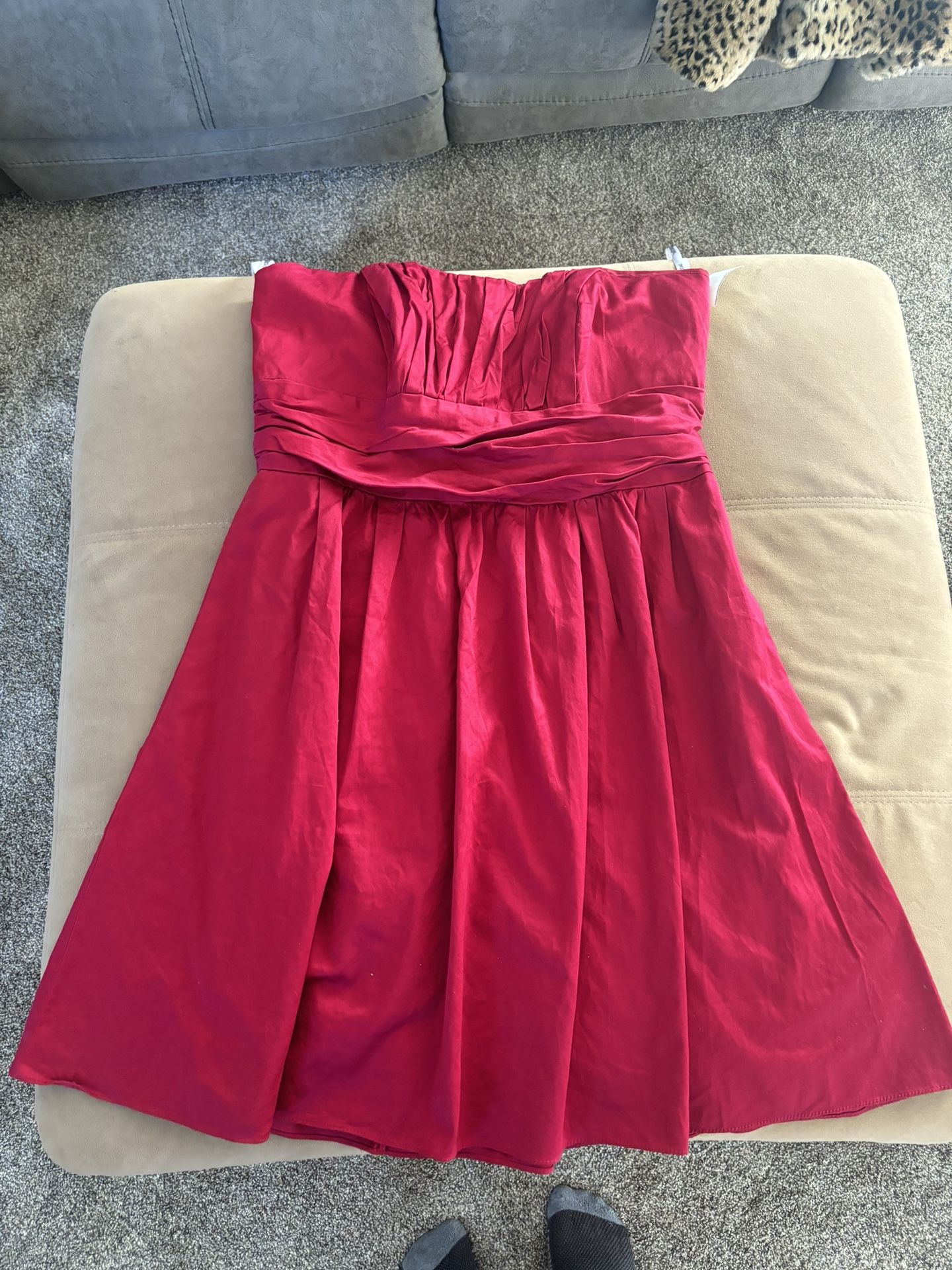 David’s Bridal Red Dress Size: 14