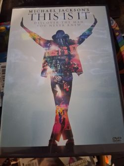 Michael jackson books this it move n 2 disc CD