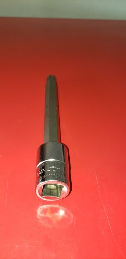 SNAP-ON TOOLS  # FAD8LE.  Heavyduty   8  - MM     EXTRA LONG   ""  DOUBLE HEX  ""   BIT  SOCKET DRIVER  3/8 " DRIVE. 