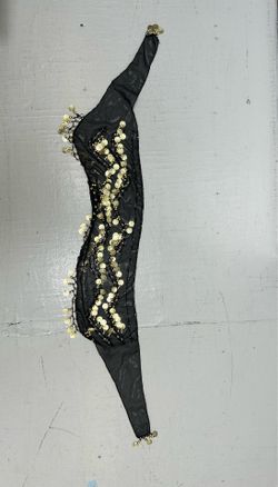 Black and Gold Scarf