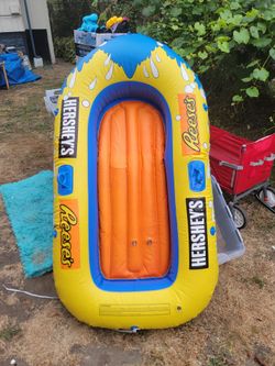 Inflatable 2-person raft