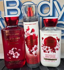 Bath & Body Works 3-ct Japanese Cherry Blossom 🍒 🌸