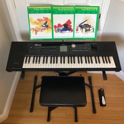 Roland BK-5 Professional Keyboard Bundle With Stand, Bench, & Pedal
