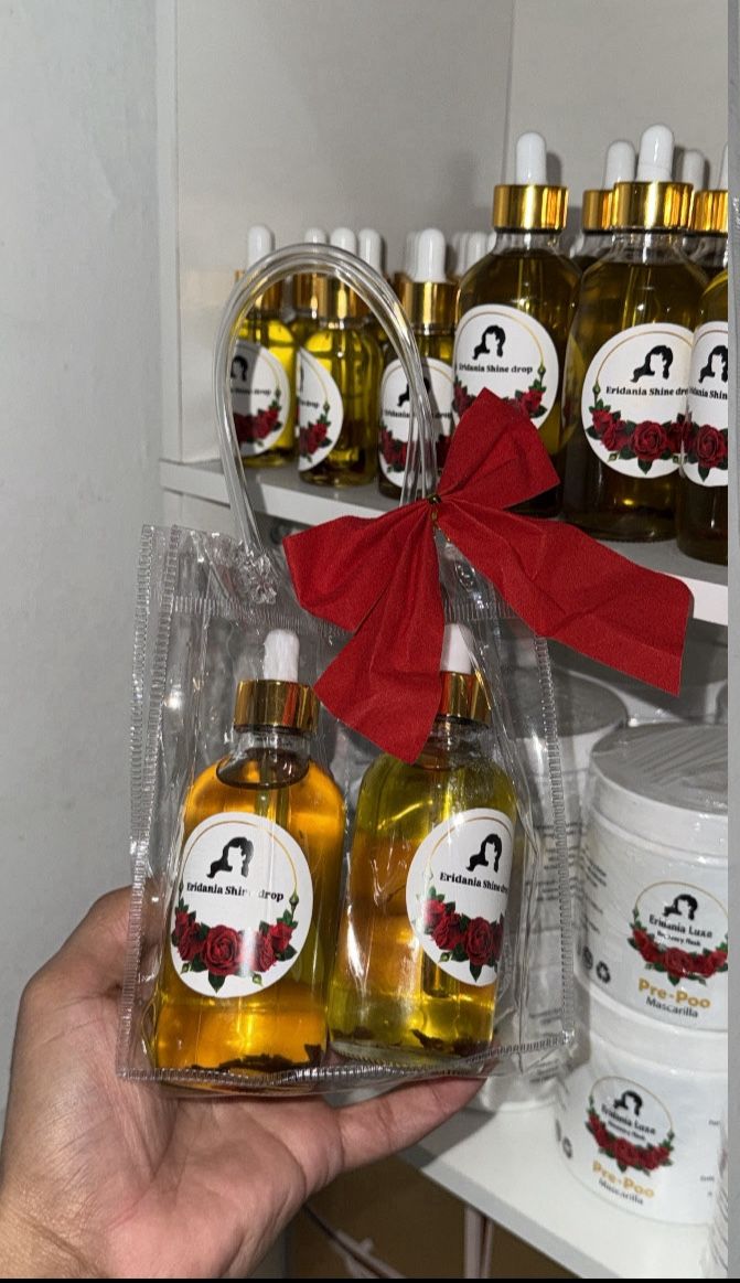 Aceite 100% Natural de Romero, Jengibre Y Coco.  Detiene La Perdida Del Cabello. 4oz