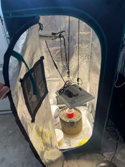 Complete Indoor Grow Tent Setup – 27x27x63 – Mars Hydro + Spider Farmer Lights