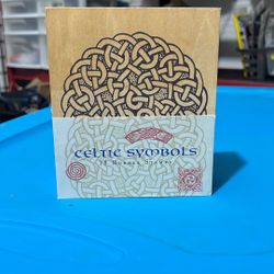 New! Celtic Symbols 18 Rubber Stamps $8