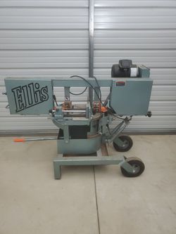 Ellis 1600 dual mitering head band saw