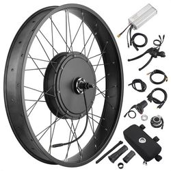 Brand new 26 inch fat tire electric bicycle wheel kit for $180
