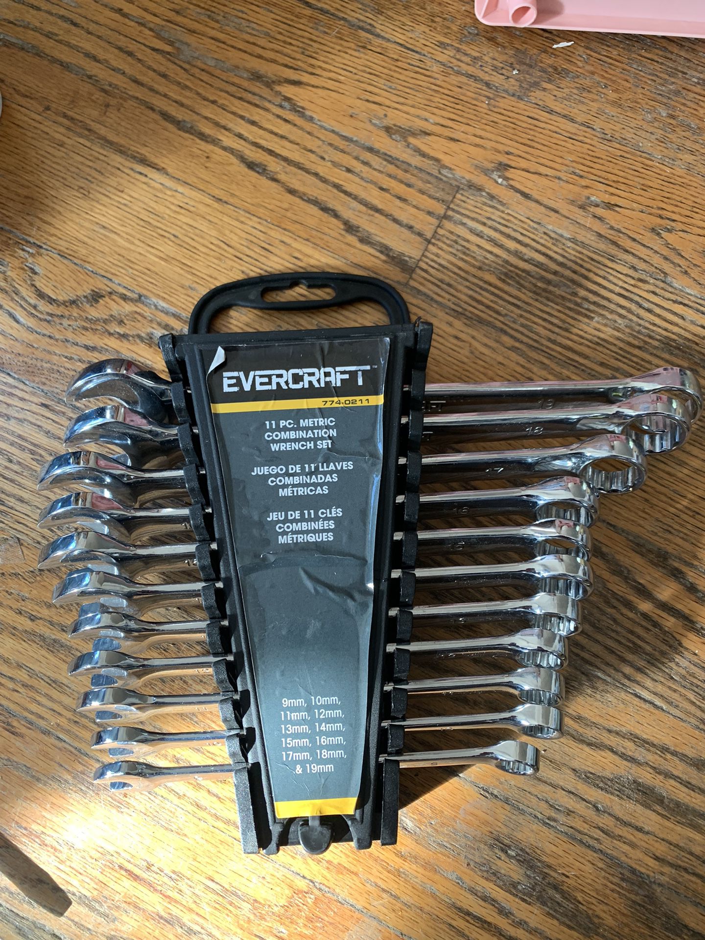 Evercraft (contact info removed) 11 pc SAE Combination Wrench Set 