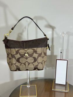 Vintage Brown Coach shoulder bag